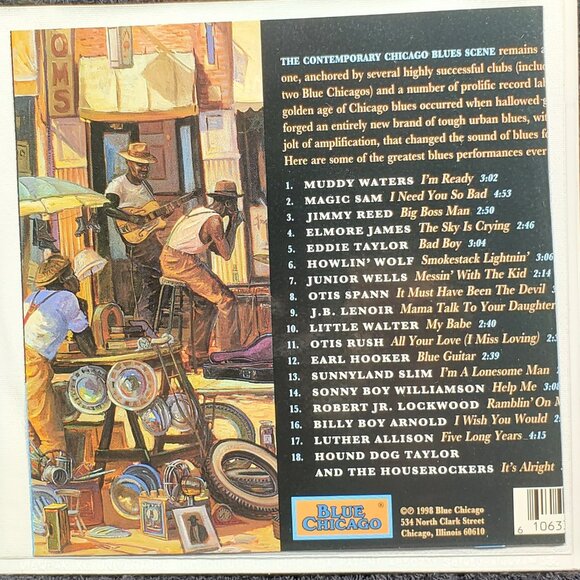 VINTAGE BLUE CHICAGO... THE GOLDEN AGE OF BLUE CHICAGO RECORDS - Picture 2 of 2